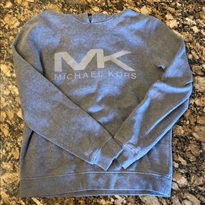 Michael Kors grey hooded sweater